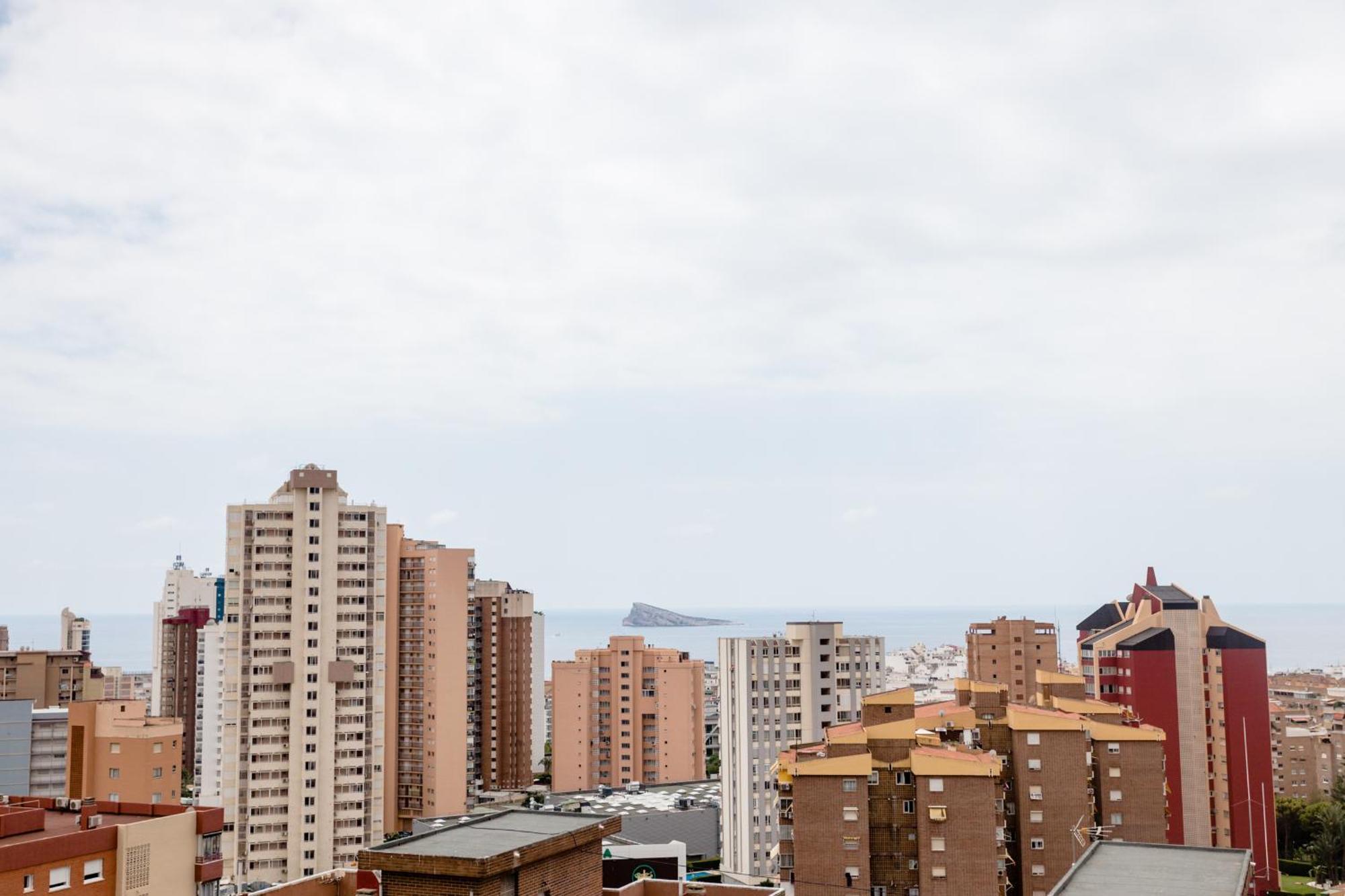 Great Panoramic View Studio Apartment Benidorm Ngoại thất bức ảnh