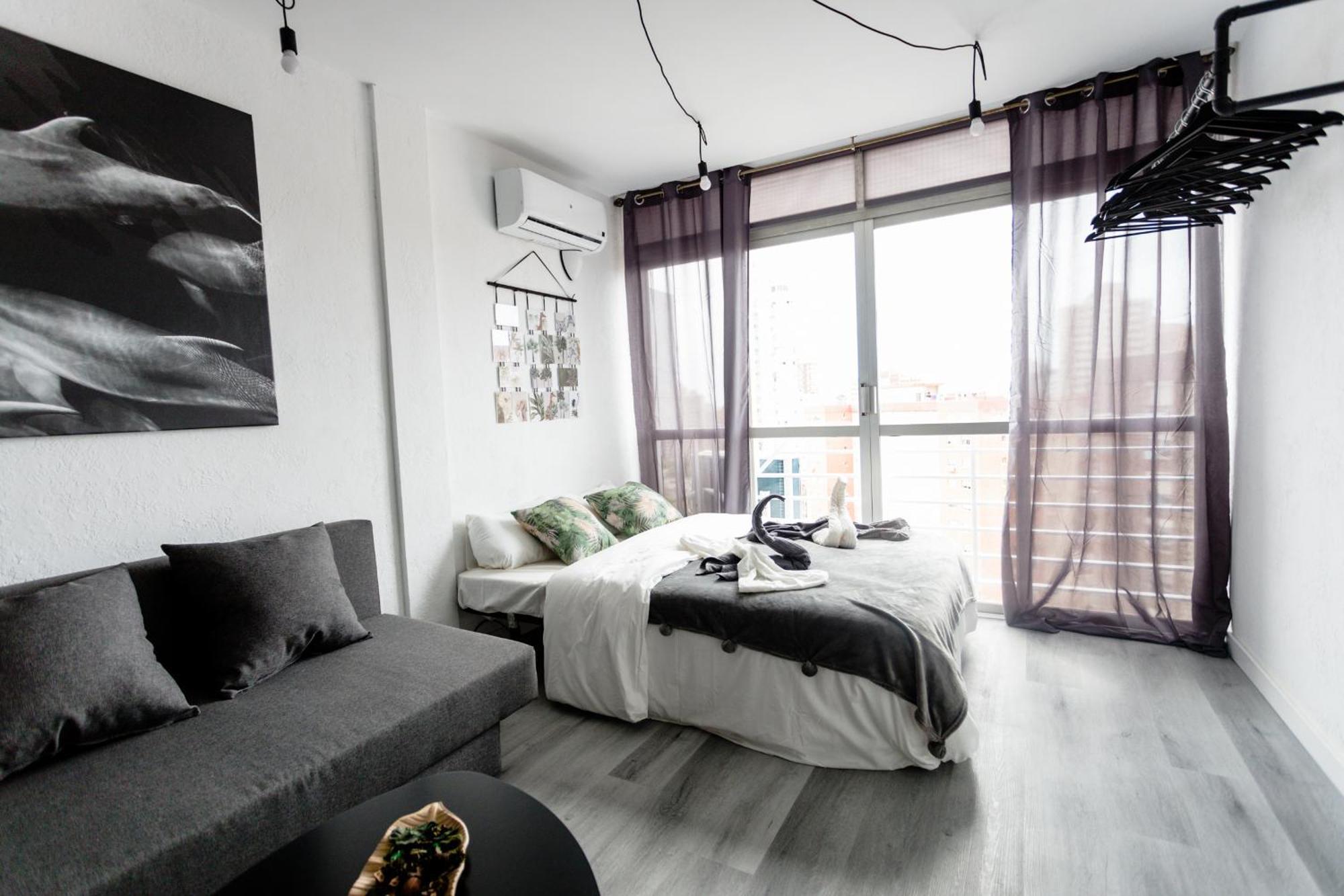 Great Panoramic View Studio Apartment Benidorm Ngoại thất bức ảnh
